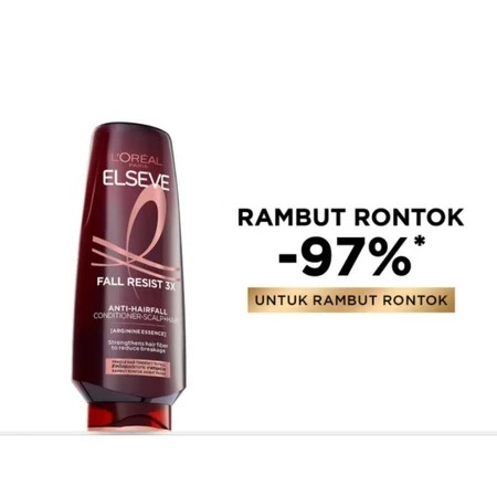 Loreal Elseve Fall Resist 3x Conditioner new packaging (Perawatan Untuk Rambut Mudah Rontok)