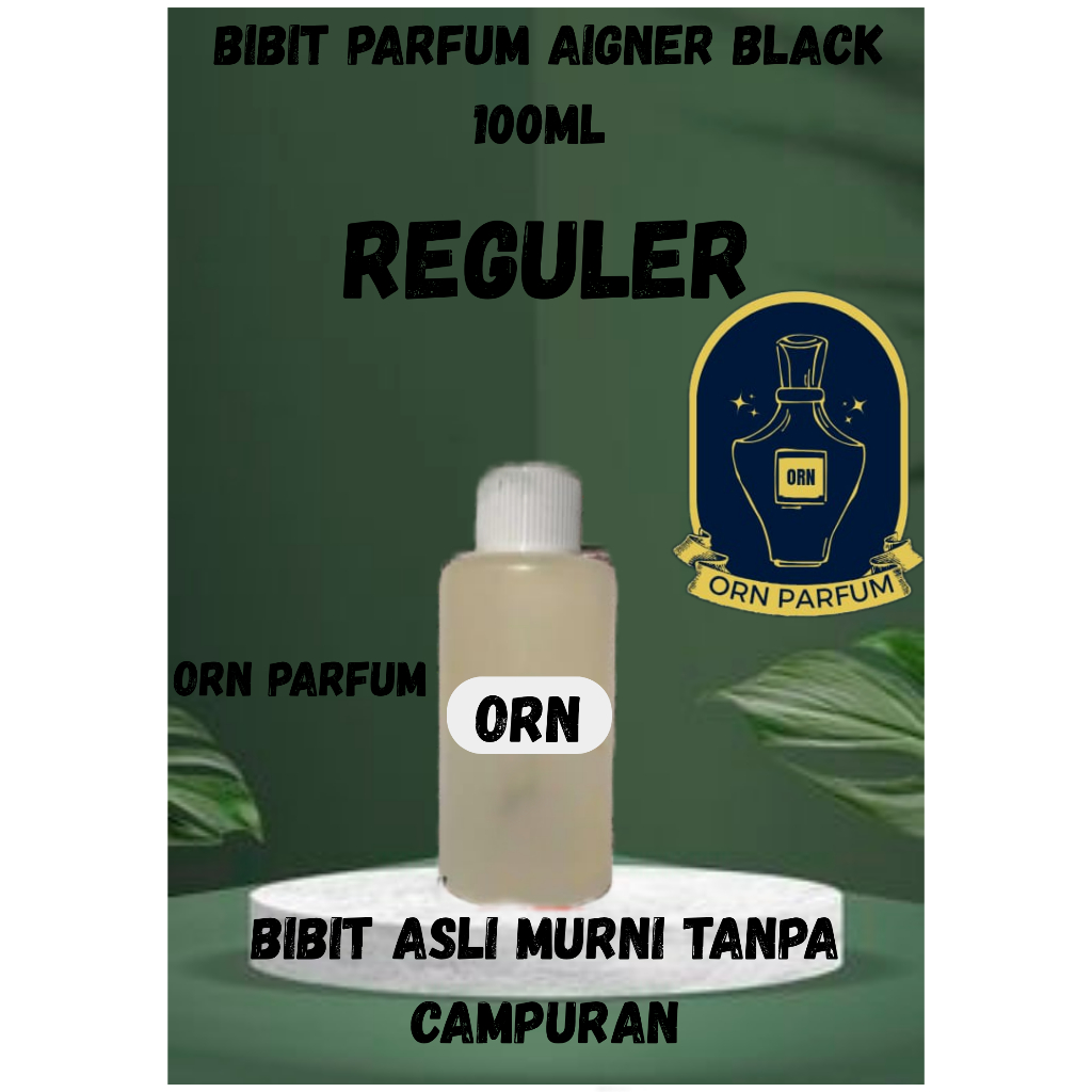 BIBIT PARFUM MURNI AIGNER BLACK REGULER