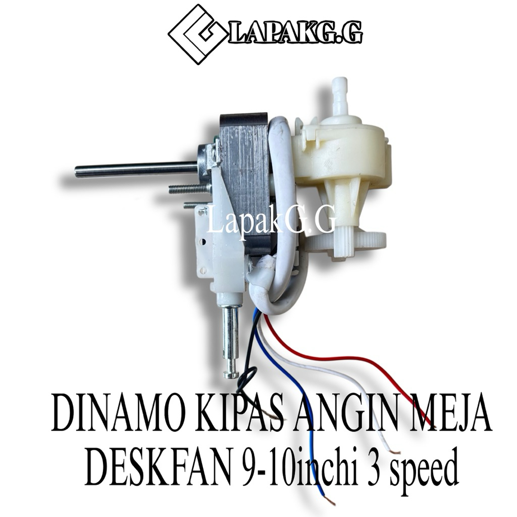 Dinamo kipas angin deskfan kipas angin meja 9-10 inchi 3 speed Maspion miyako sekai