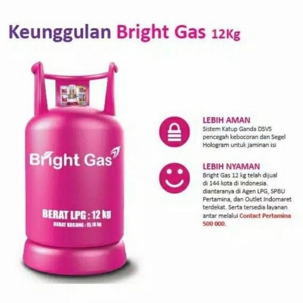 Bright gas 12kg