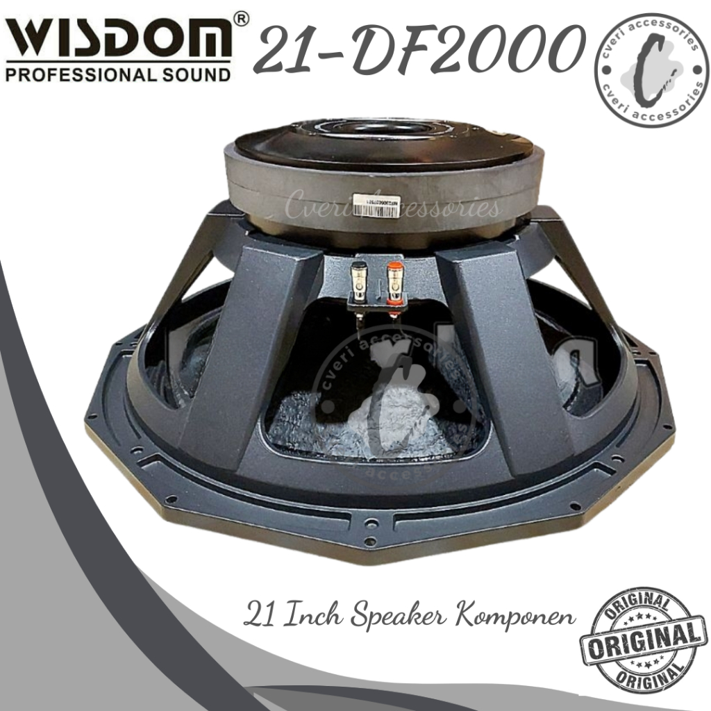 Wisdom 21DF2000 Speaker Component 21 Inch Original 21-DF2000