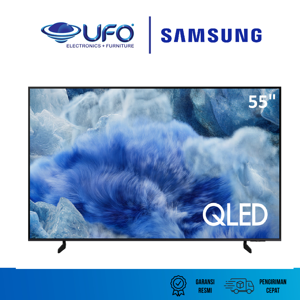 SAMSUNG 55 Inch QLED Q8F 4K Samsung Vision AI QA55Q8FAAKXXD 2025