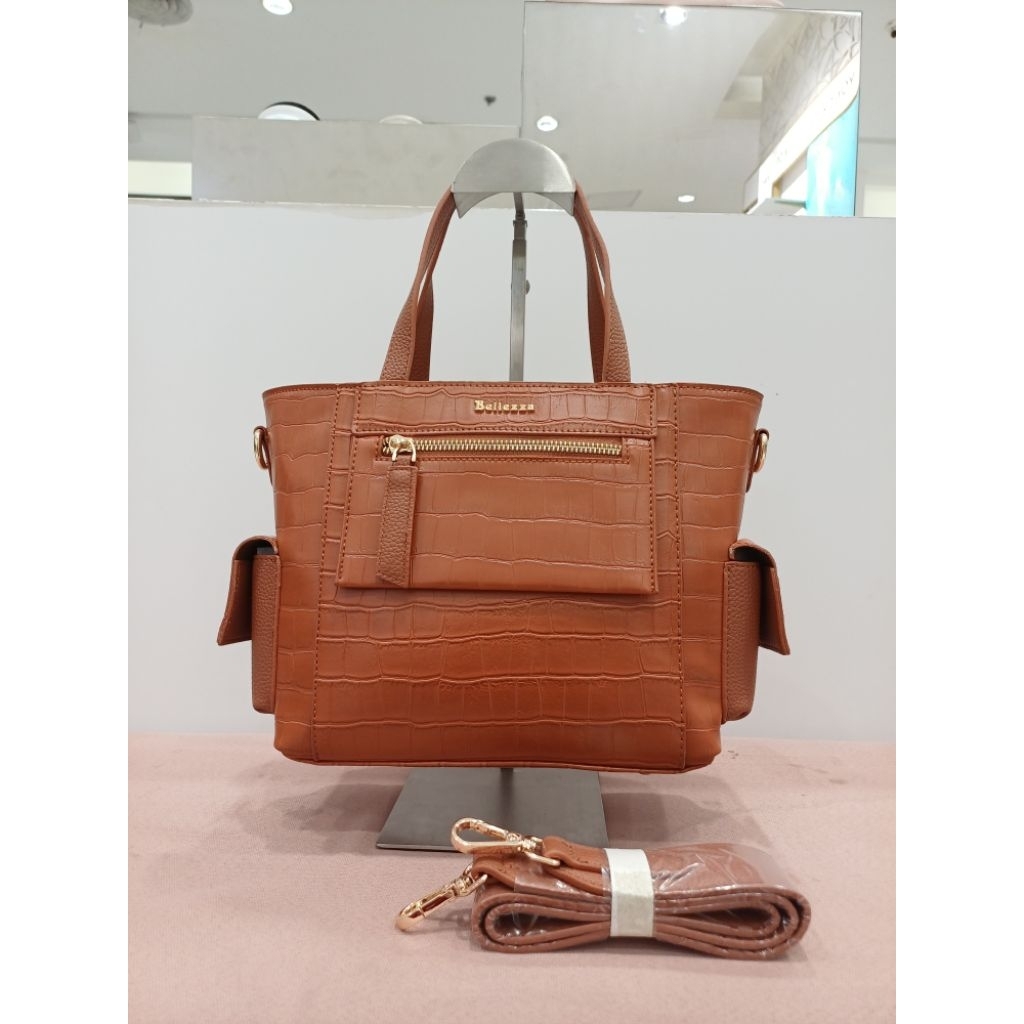 Tas Handbag Wanita BELLEZZA 24409 Original Depstore Mall Ori Tas Jinjing Tangan Selempang Sling Bahu