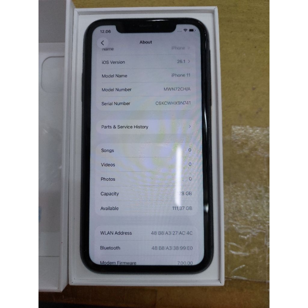 iPhone 11 128gb ex inter second