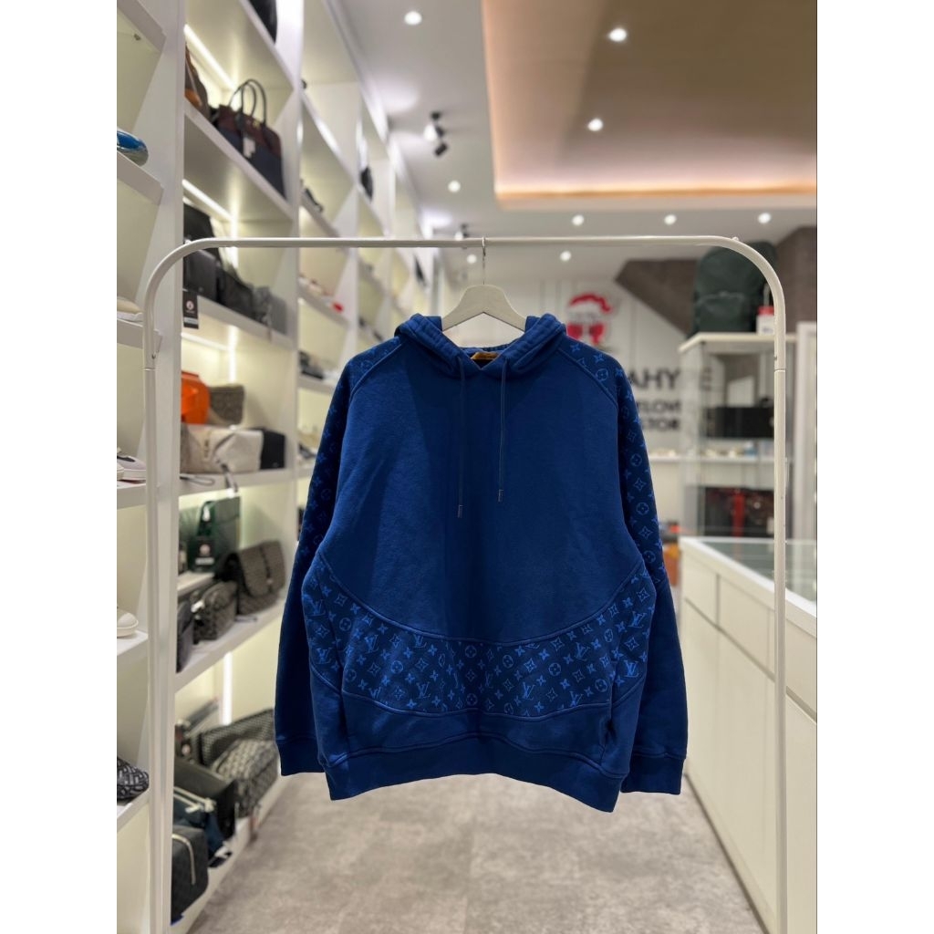 Louis Vuitton Monogram Circle Cut Hoodie