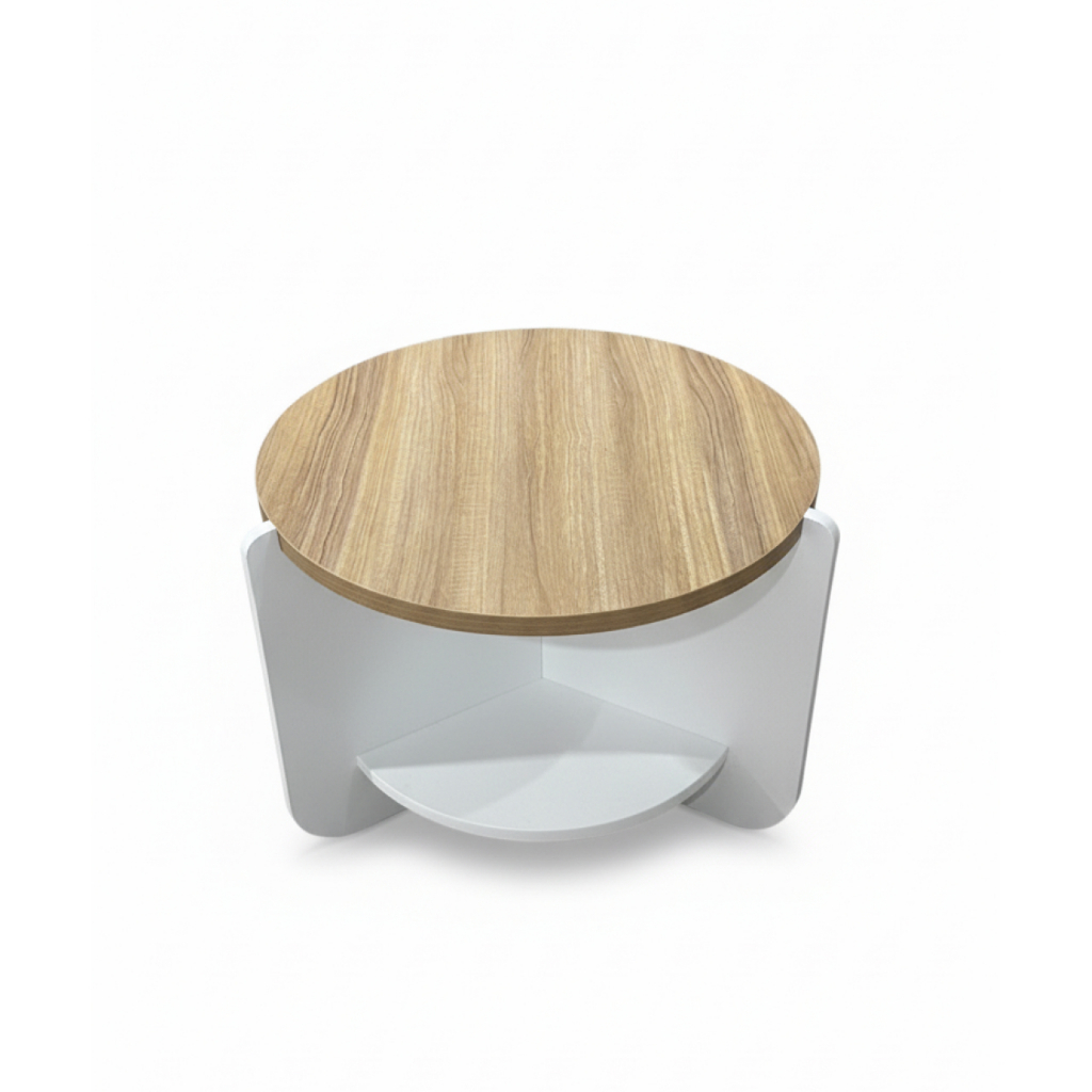 Meja Bulat Minimalis/ Meja Ruang Tamu