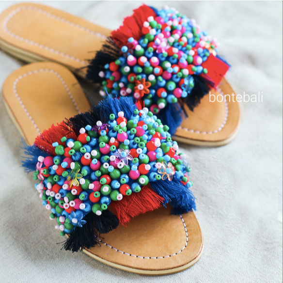 Sandal Kulit Wanita Handmade Bali Monte – Sandal Kulit Asli Bali untuk Liburan, Hangout & Pantai | S