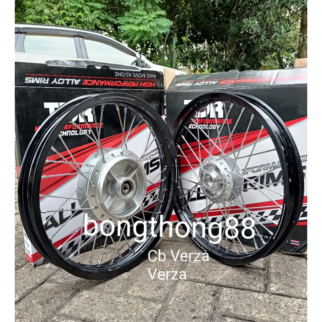 VELG TDR RACING  160 185 215;Ring 17 CB VERZA VERZA TROMOL JARI JARI SET BONUS STELL RAKIT