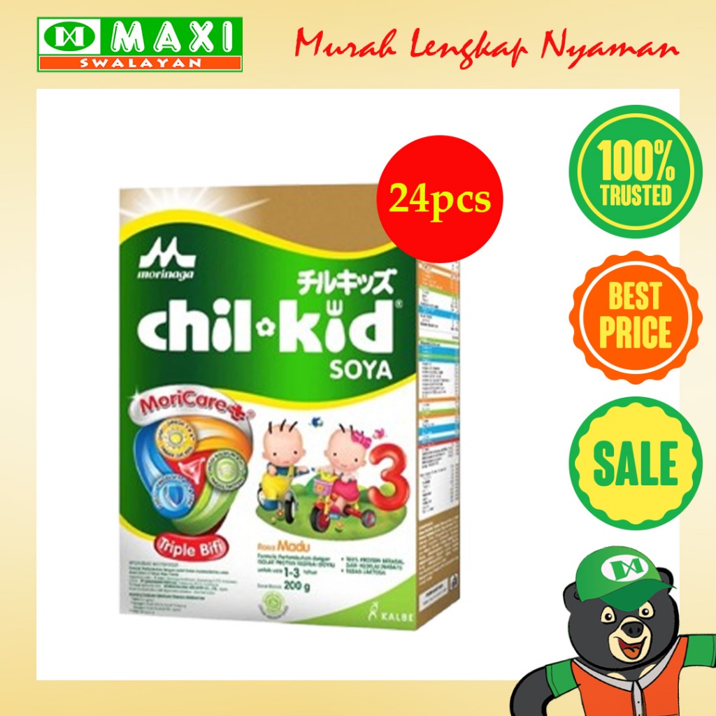 Chil Kid Soya Madu 200gram isi 24