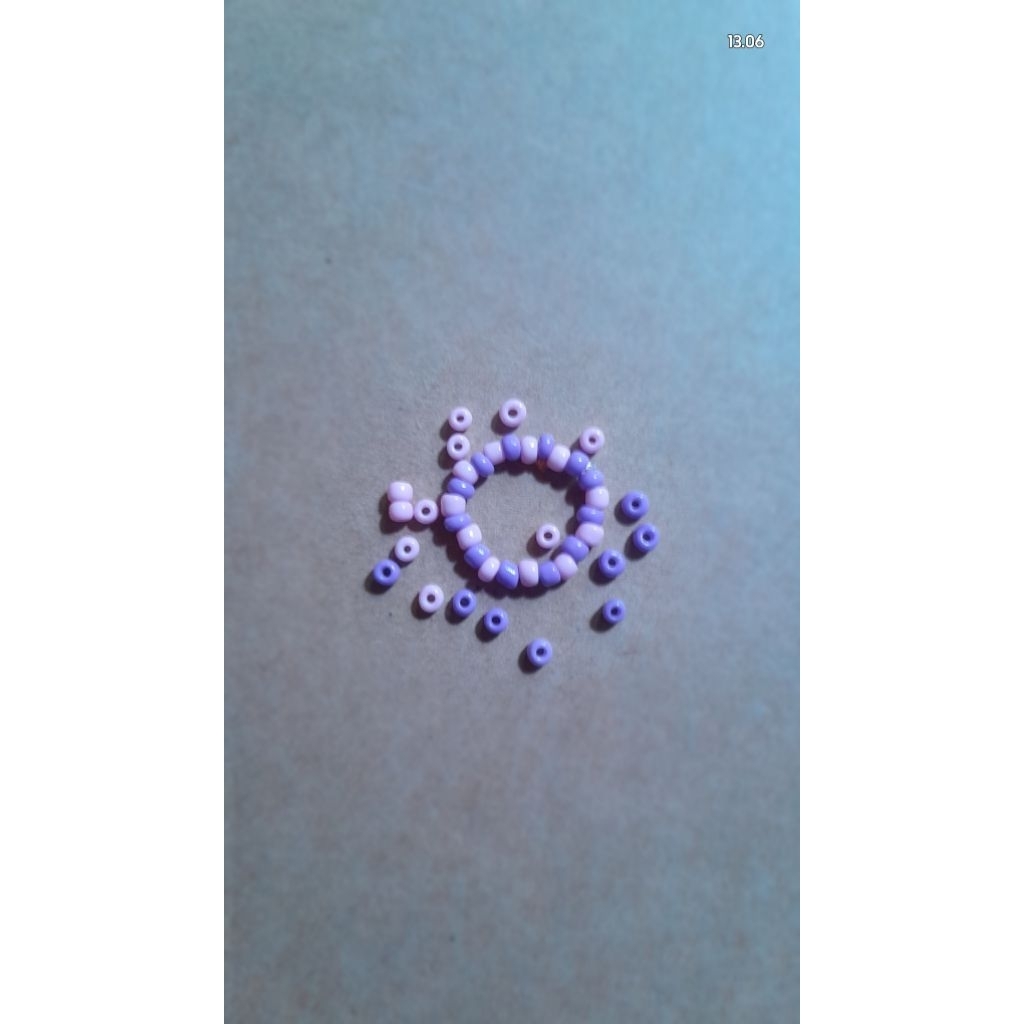 cincin manik polos 2 warna
