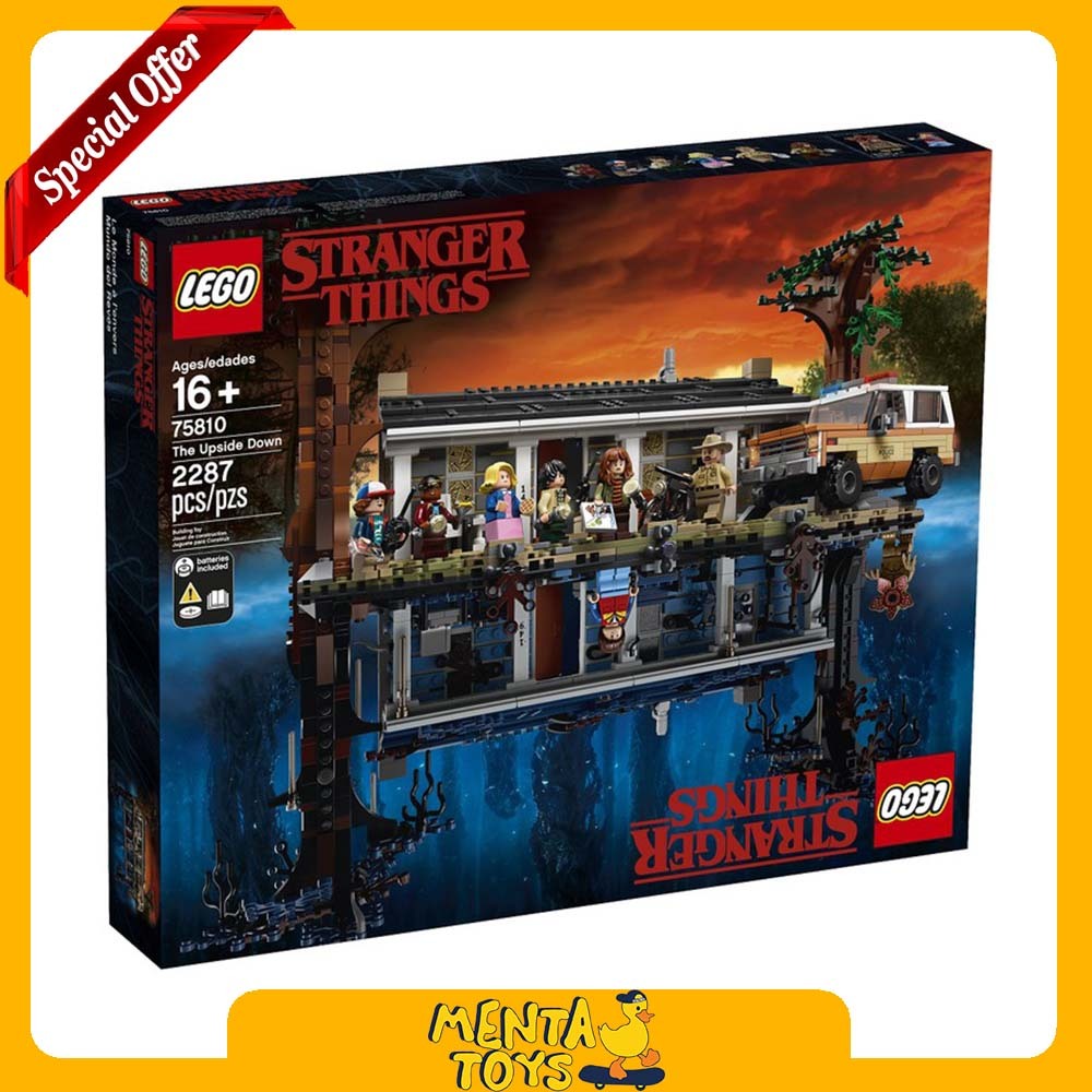 LEGO Stranger Things 75810 The Upside Down Netflix Original Series