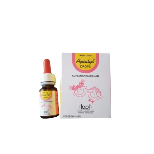 APIALYS DROP 10ML - MULTIVITAMIN UNTUK PERTUMBUHAN BAYI DAN MEMBANTU MASA PENYEBUHAN DARI SAKIT