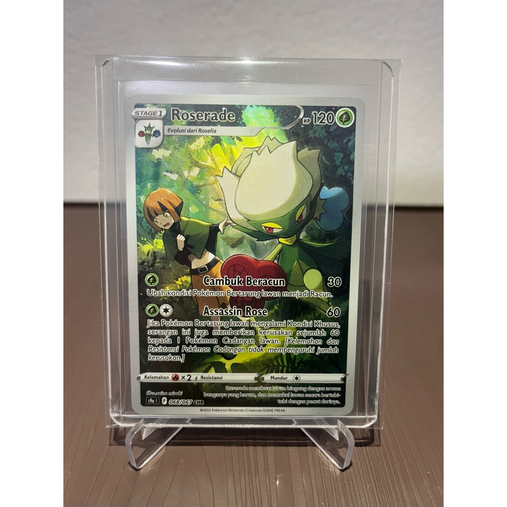 CHR Roserade s9a 068/067 Pokemon Trading Card Game Indo