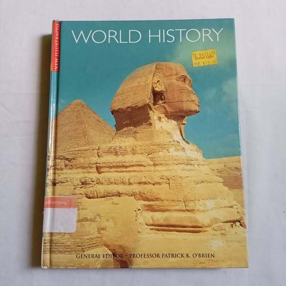 New Illustrated World History Karya Patrick O'Brien ORIGINAL BEKAS