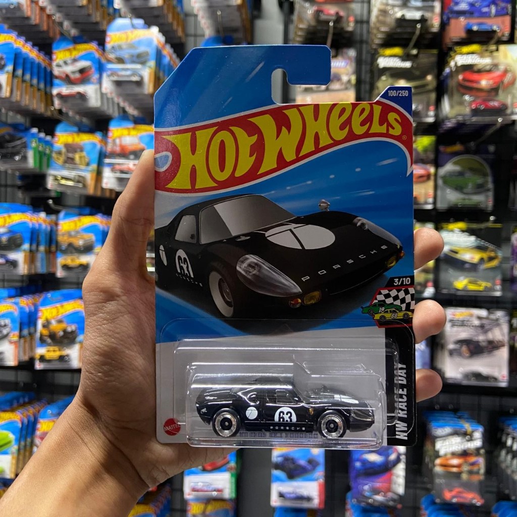Hot Wheels Porsche 904 Carrera GTS - Hitam / Black Lot L 2025