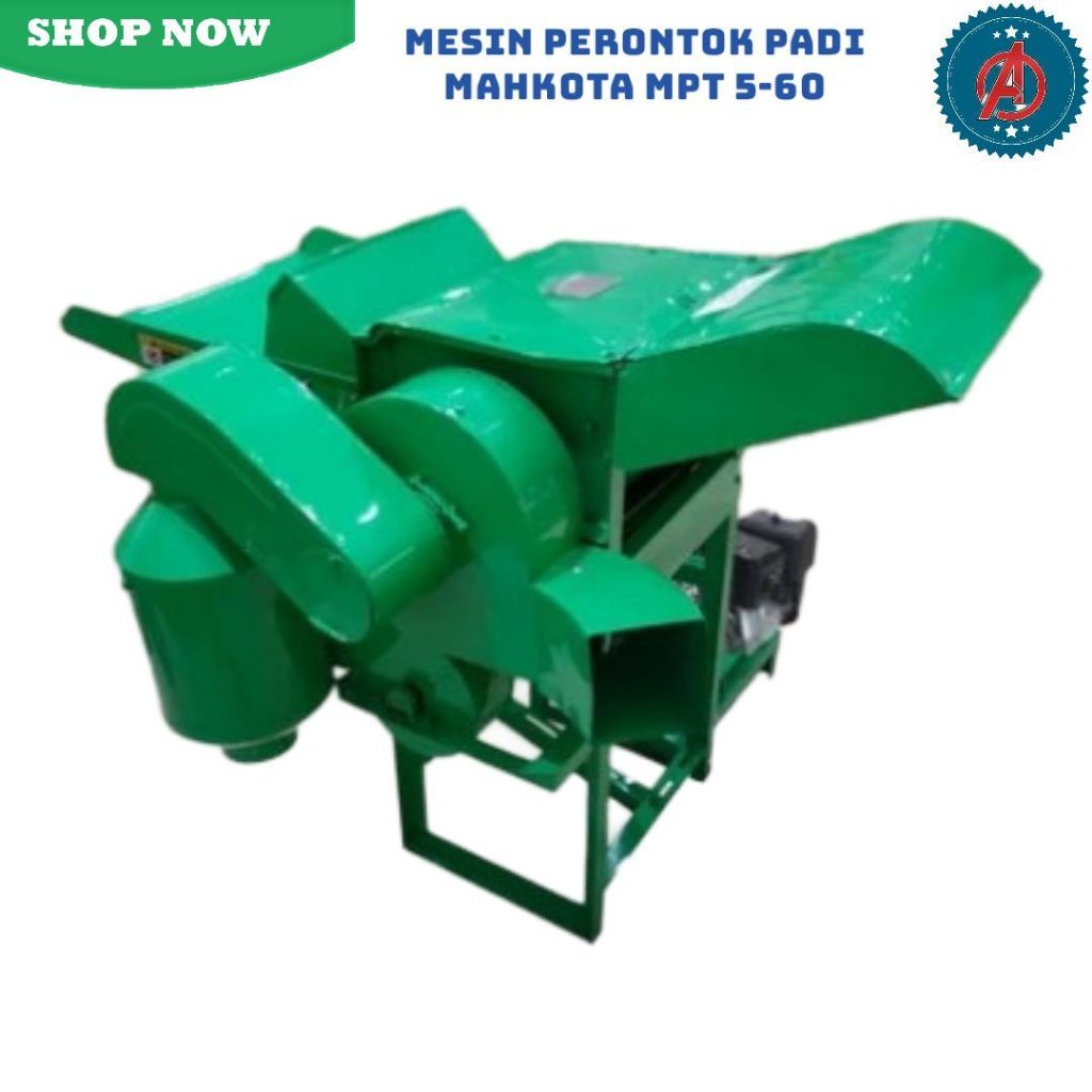 Mesin Perontok Padi + Tray Nampan Mahkota MPT 5-60.