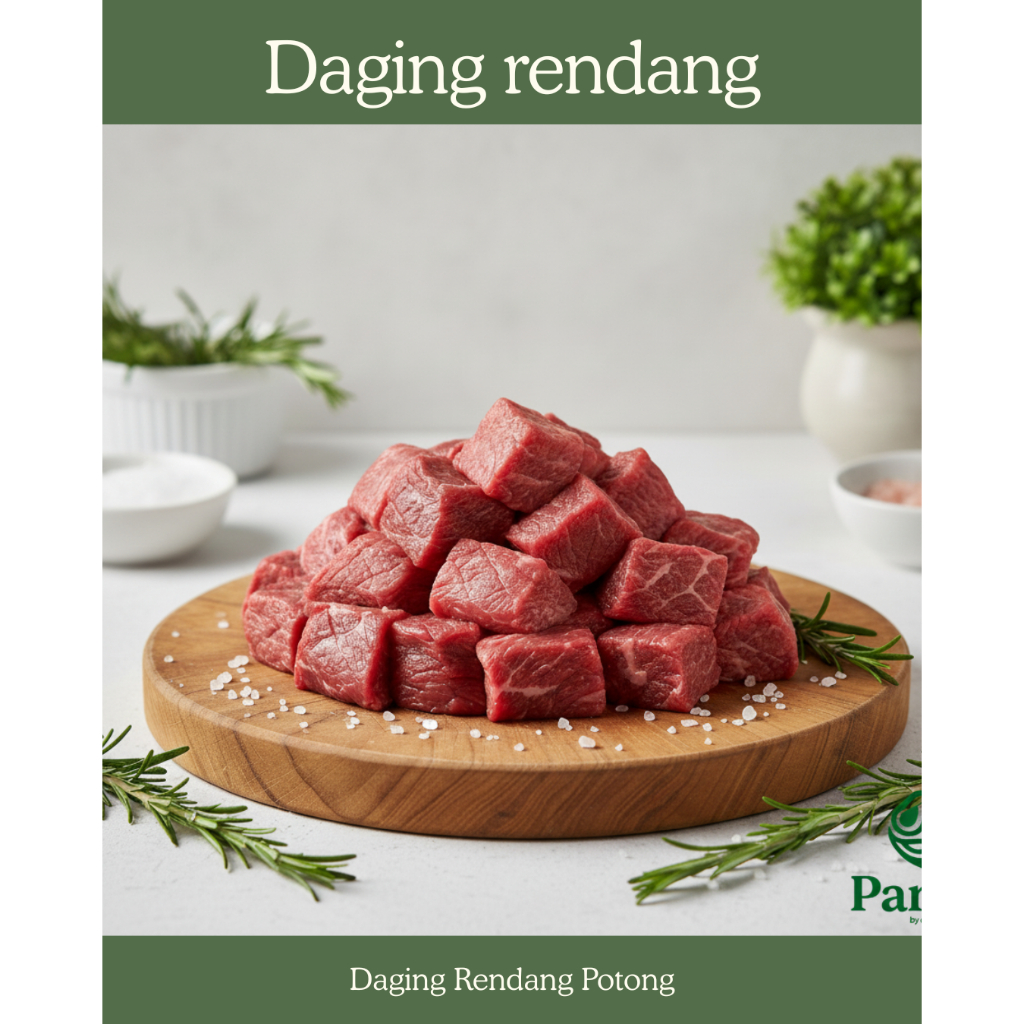 Daging Rendang Sapi 1 kg