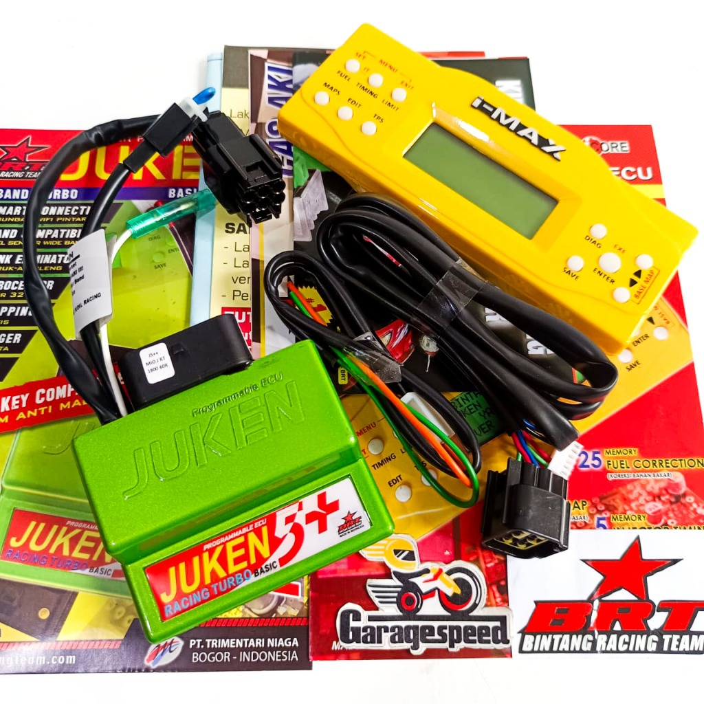 ECU BRT JUKEN 5++ PLUS REMOTE JUKEN MIO J MIO GT XRIDE 115 SOUL GT 115 FINO FI 115