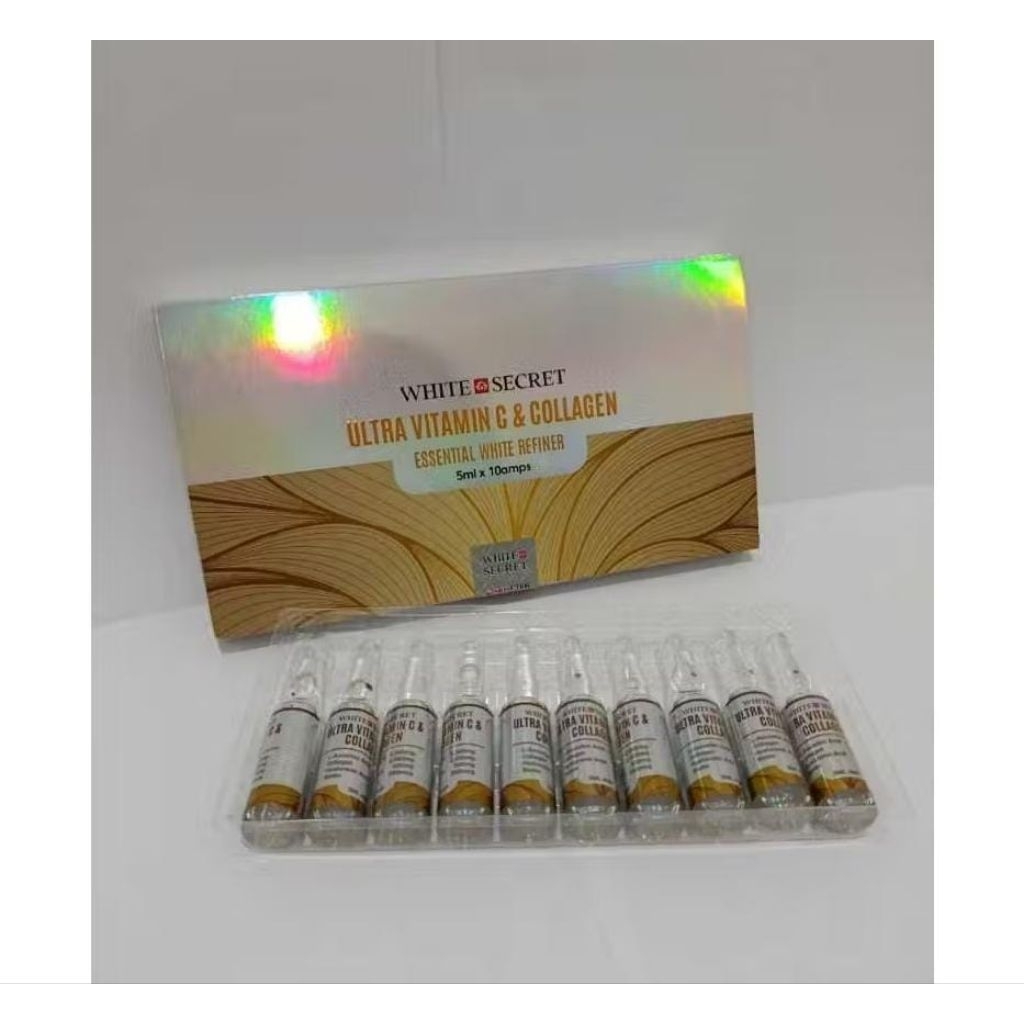 White secret ultra vitamin c collagen (tanpa box)