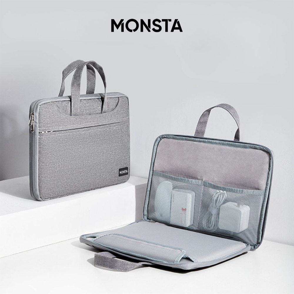 Monsta Laptop Organizer - Tas Laptop/Pelindung Laptop/Tas Ipad/Tas Tablet/Samsung/Waterproof/Sleeve 