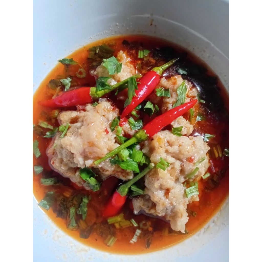 bakso-ikan-kuah-merah