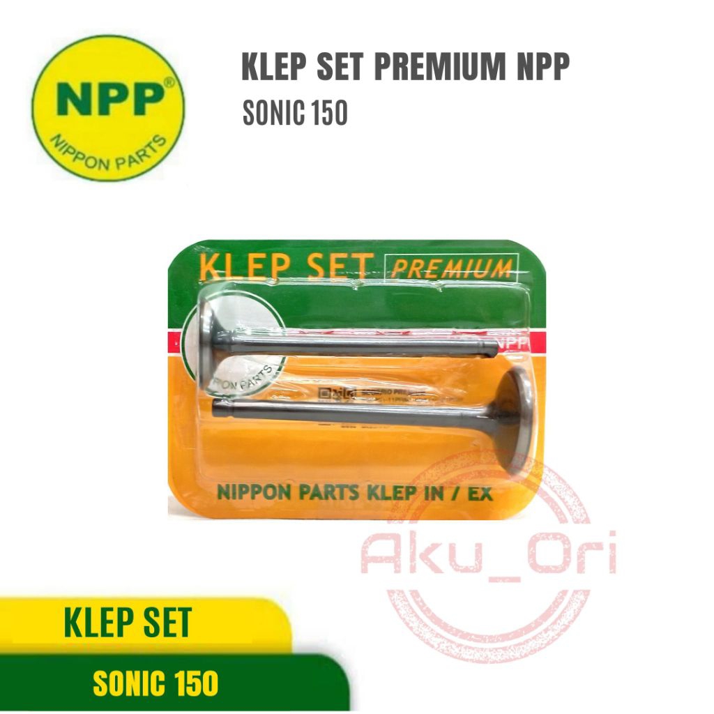 KLEP SET SONIC 150 NPP payung klep sonic 150