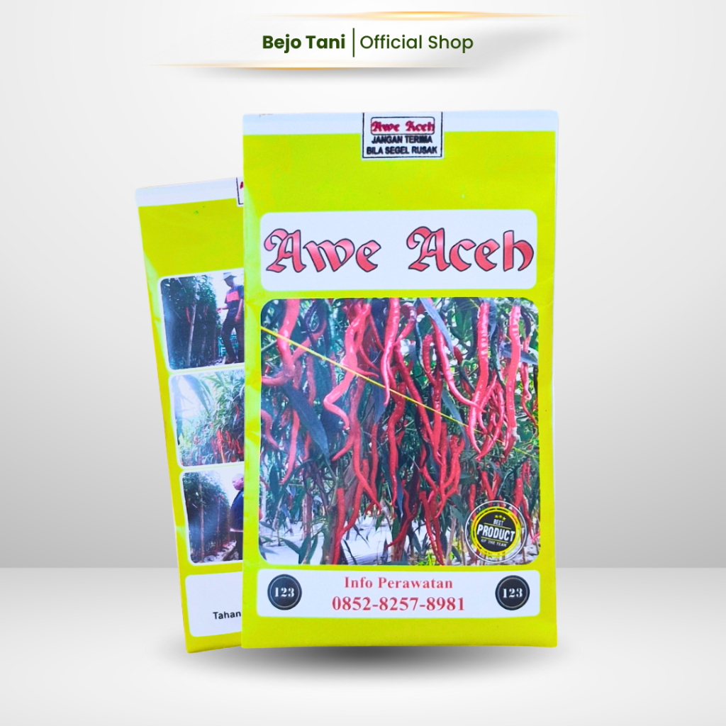 Benih Cabe AWE ACEH 10gr Original Bibit Cabe Keriting AWE ACEH Perawatannya Lebih Mudah