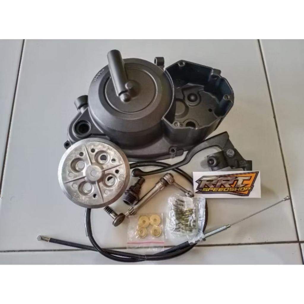 RRT CUSTOM BAK KOPLING KANAN YAMAHA RX KING SATRIA F SET LNGKAP