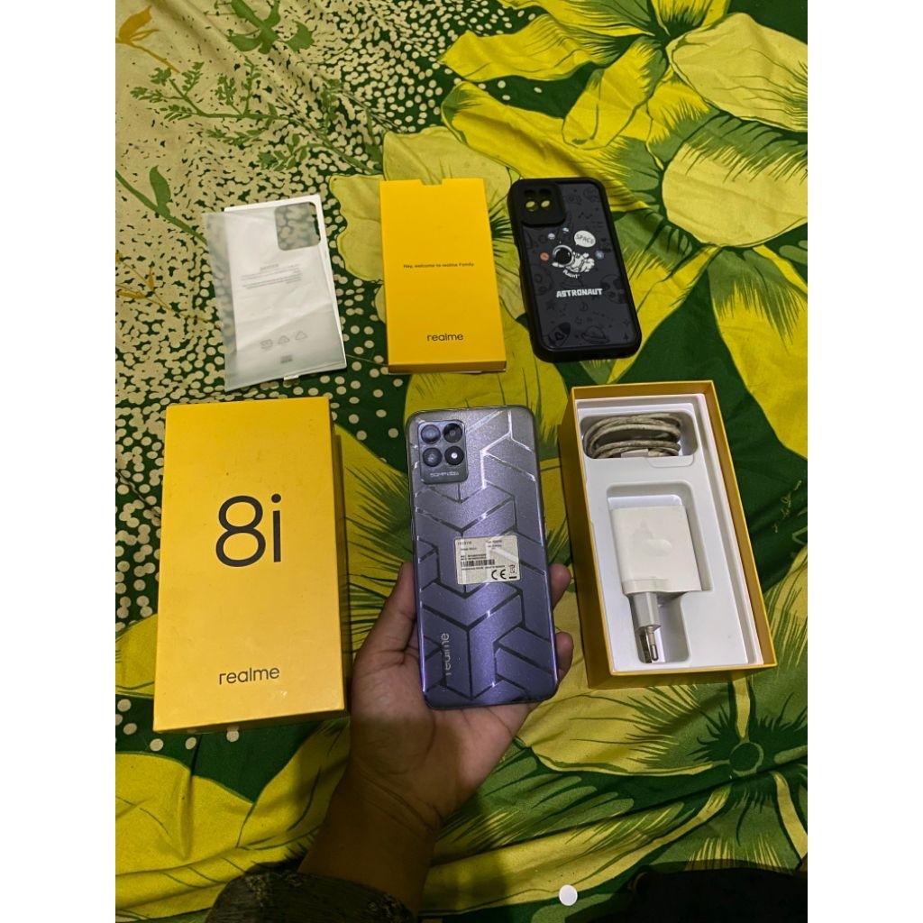 Realme 8i 6 128gb Second Normal