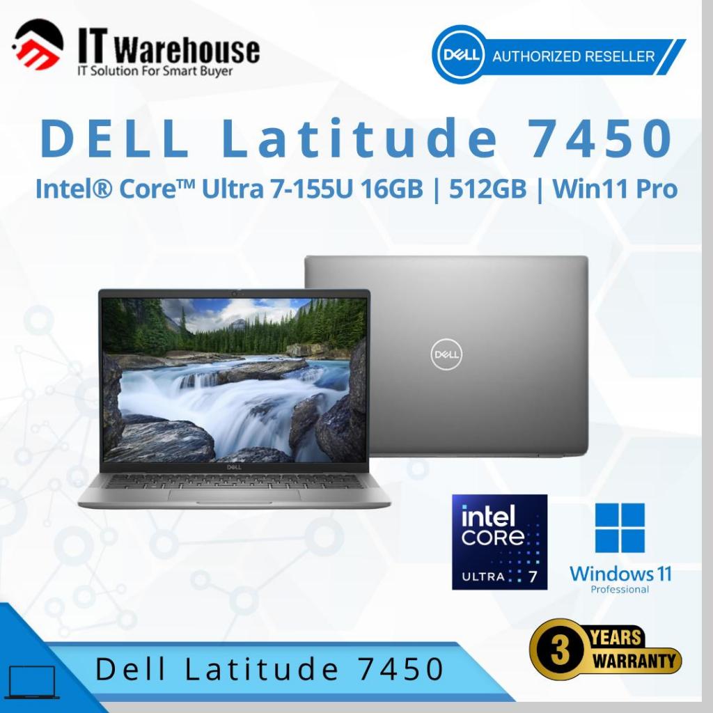 Dell Latitude 7450 [ Ultra 7-155U-16GB-512GB-UMA-W11Pro ]