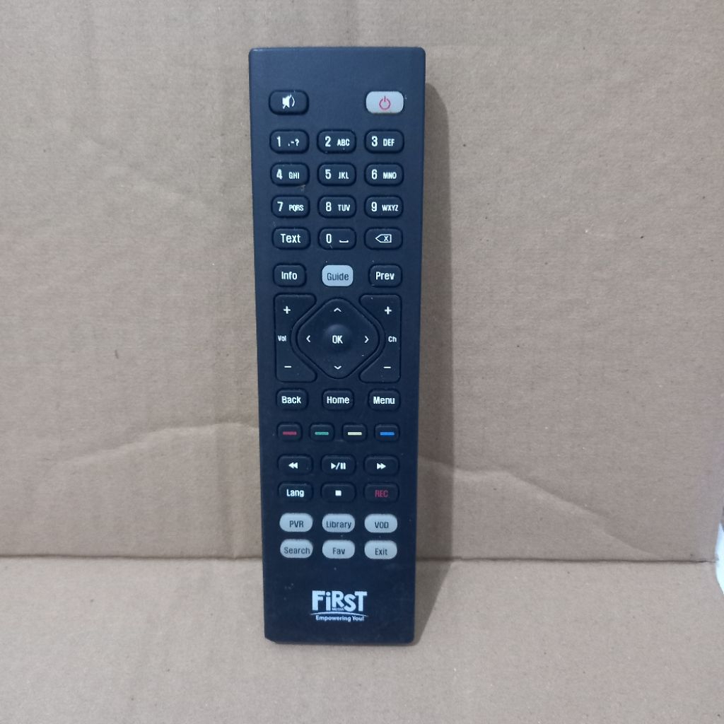 Remote Remot Receiver TV First Media Original Asli .