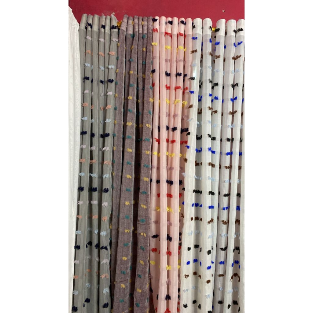 vitrase semokring vitrase Rubi model semokring dalaman gorden