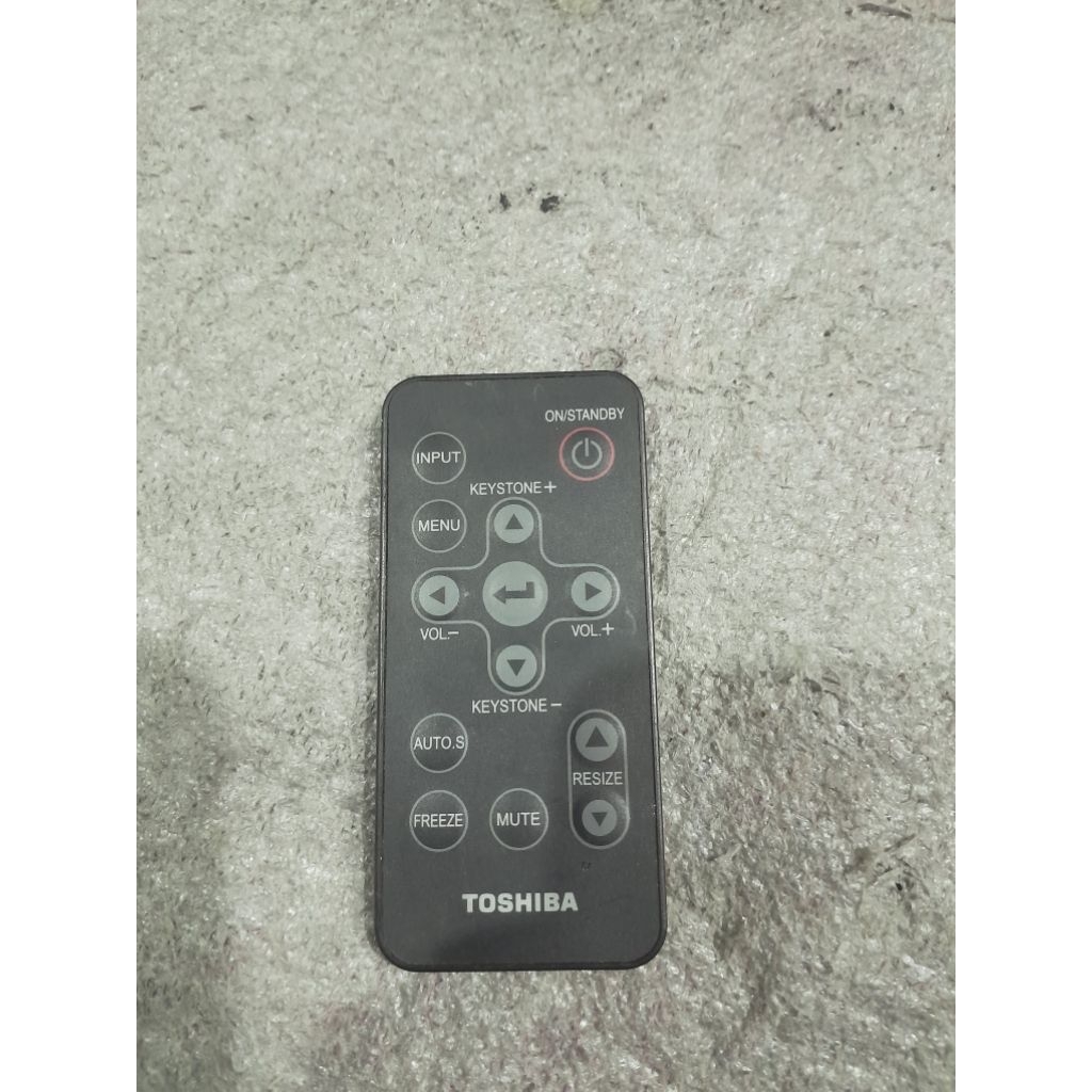 remote proyektor TOSHIBA