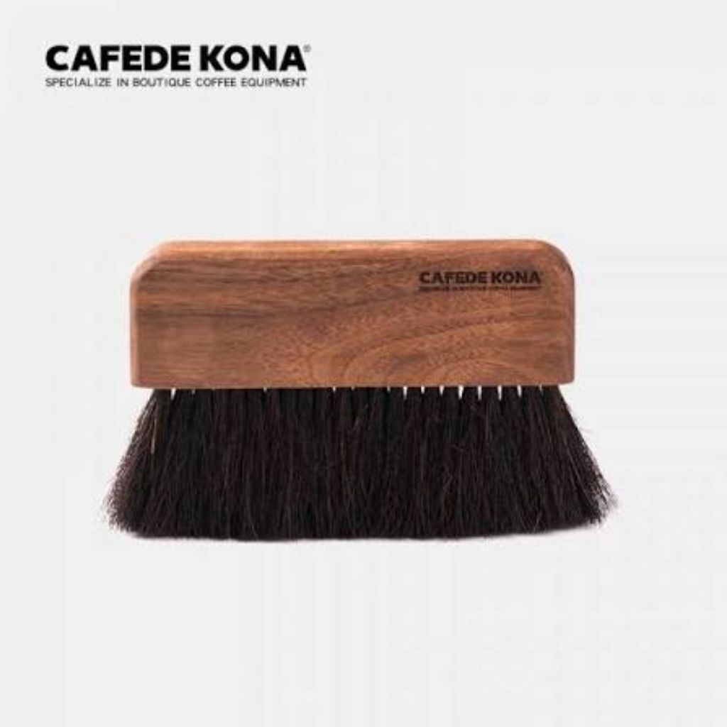 Cafede Kona Walnut Brush Kuas Pembersih Meja Bar Coffee Shop