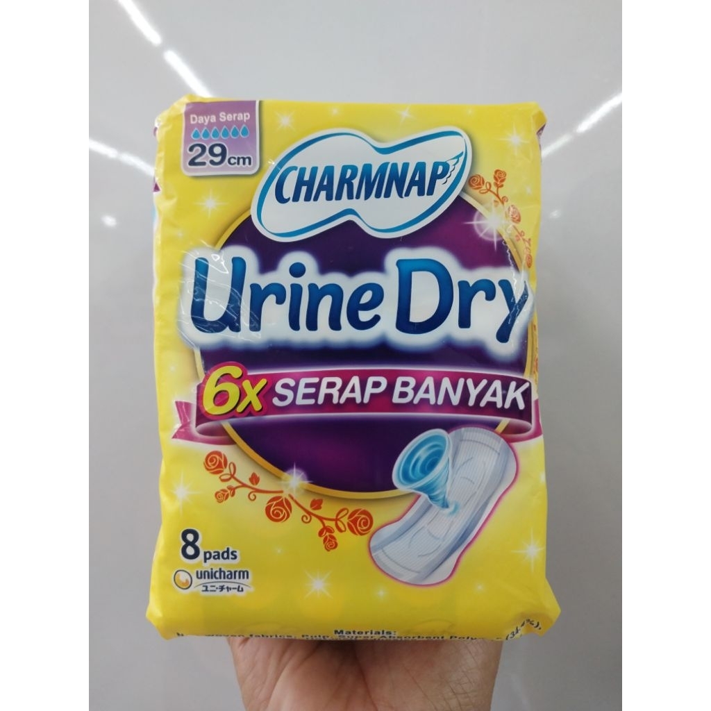 Charmnap Urine Dry 29cm 8 pads
