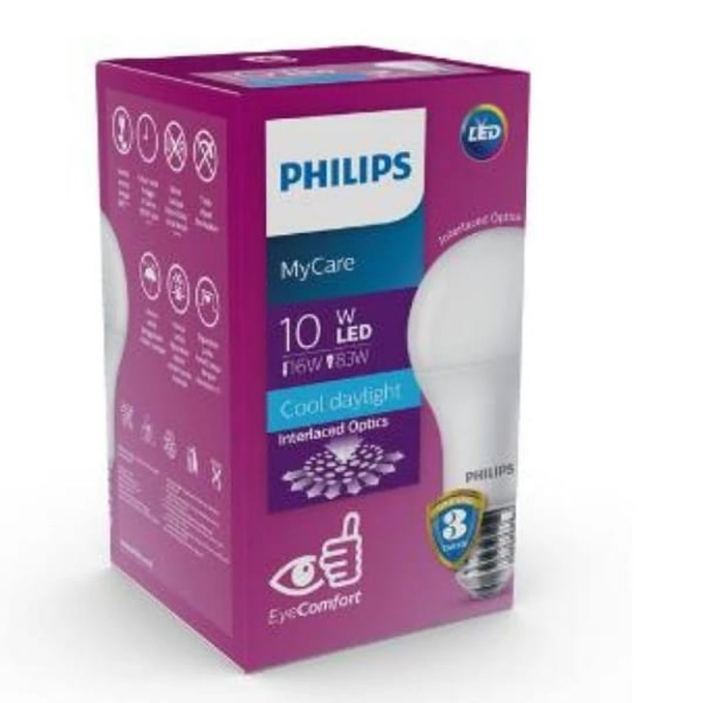 LAMPU PHILIPS 10 WATT PUTIH