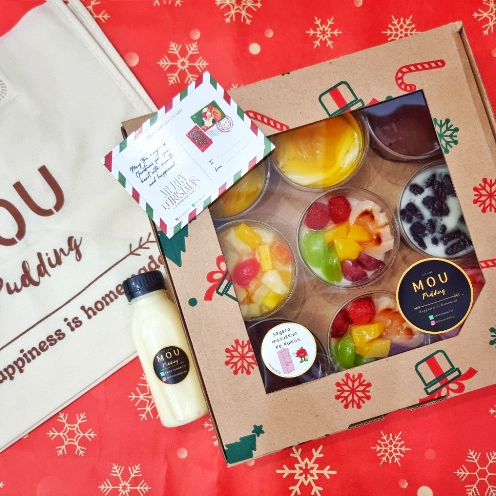 Hampers Natal / Christmas Hampers cup pudding