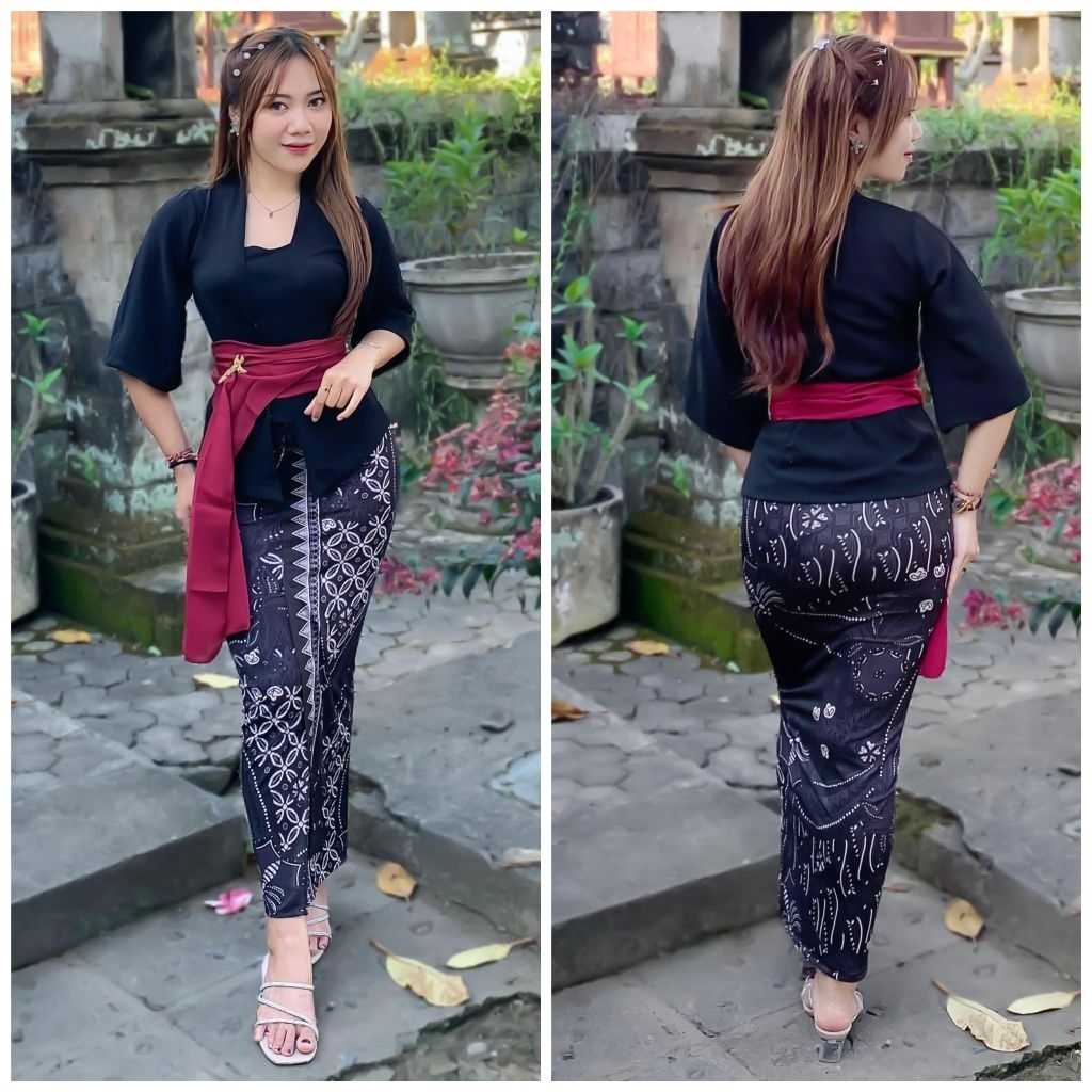 One Set (Satu Setel) Kebaya Strait Bali/Kebaya Bali