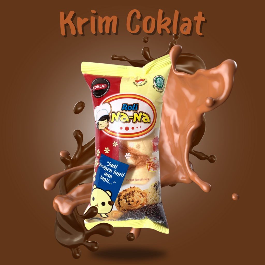 ROTI NANA Krim Coklat Moka