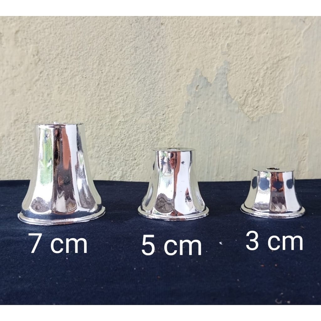 GROSIR RASER PENINGGI PIALA SATU SET WARNA SILVER