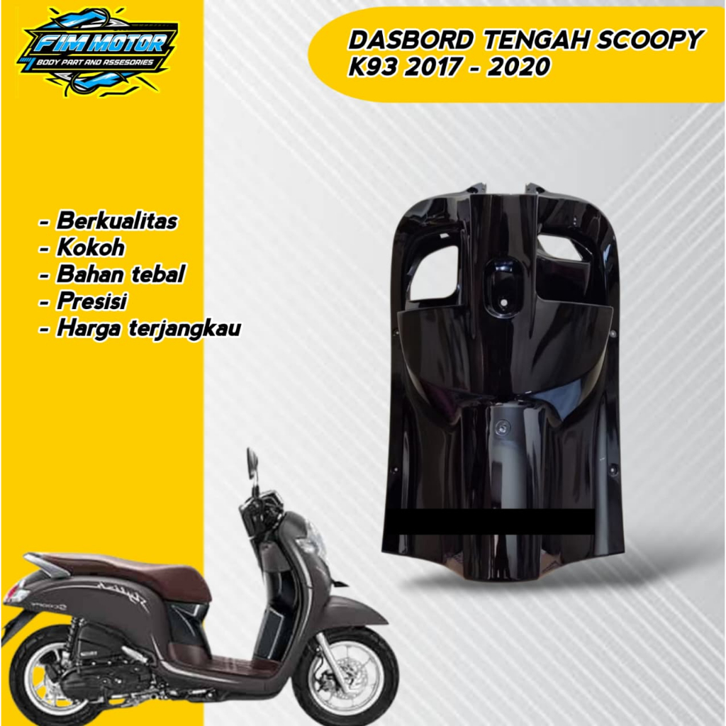 Depan Lutut Dashboard Honda Scoopy FI 2017 2018 2019