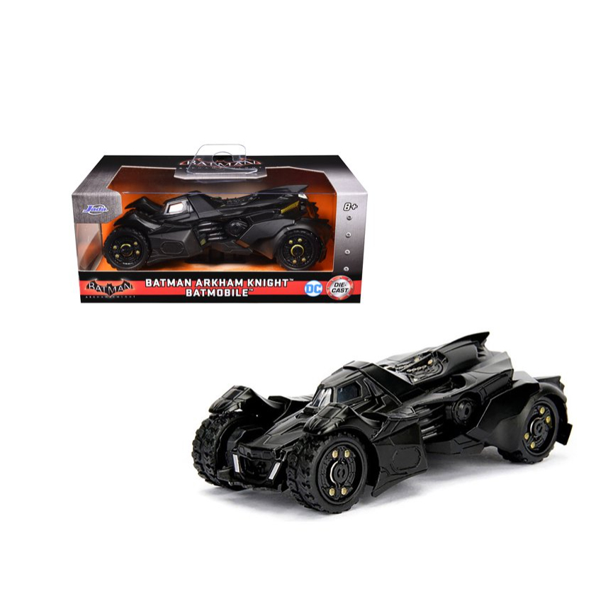 Batmobile Black "Batman: Arkham Knight" (2015) Video Game "Hollywood Rides" Series 1/32 Die Cast Mod