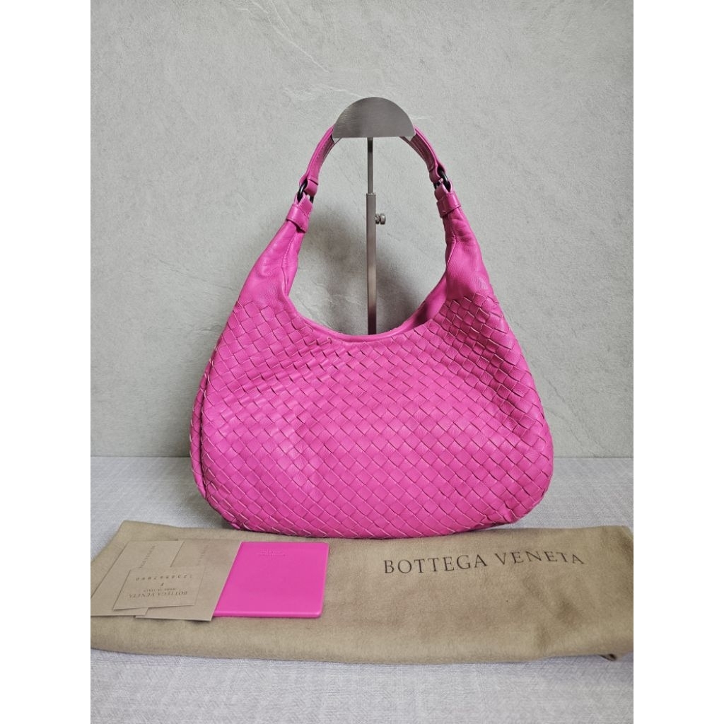 preloved bottega campana small fuchia