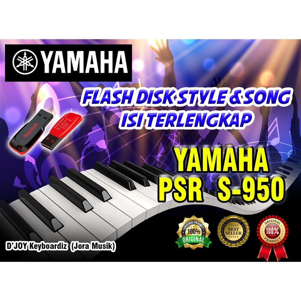 Style & Song YAMAHA PSR S-950