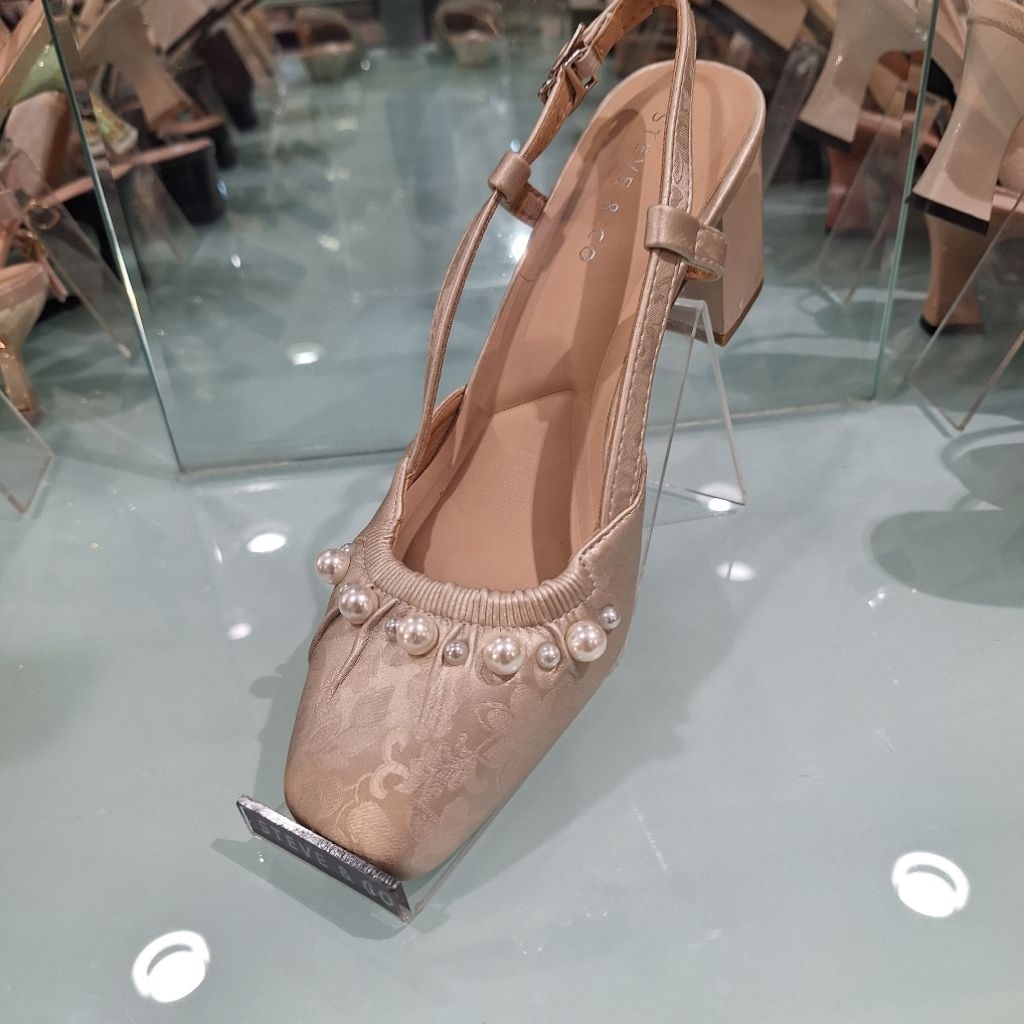 STEVE & CO SANDAL SELOP WANITA BUSTONG HAK 5CM