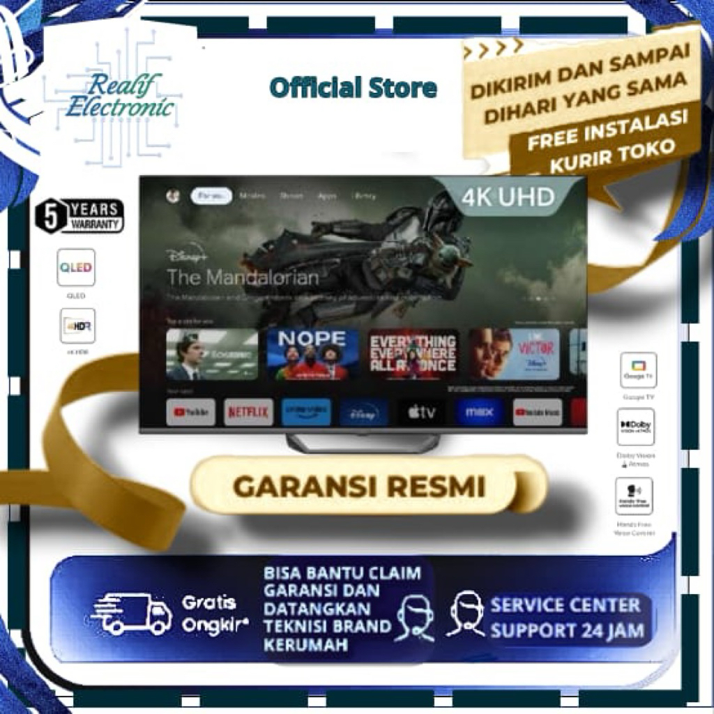 AQUA AQT65S90EUX Android TV 65 Inch