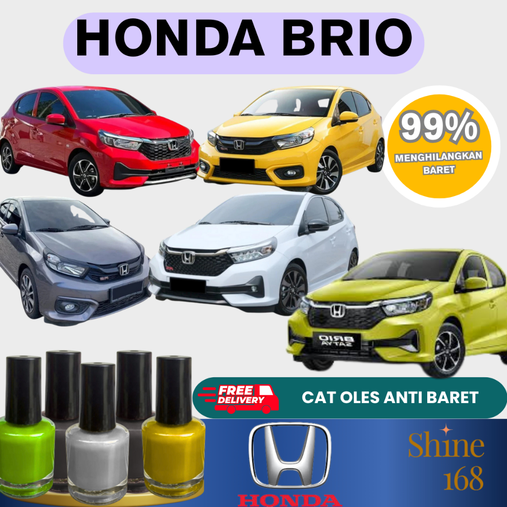 Cat Oles Penghilang Baret Mobil Honda Brio
