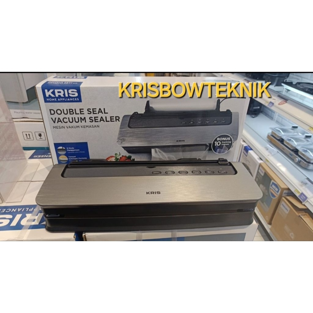 vacuum sealer makanan Kris vacum vakum sealer makanan original kris by krisbow