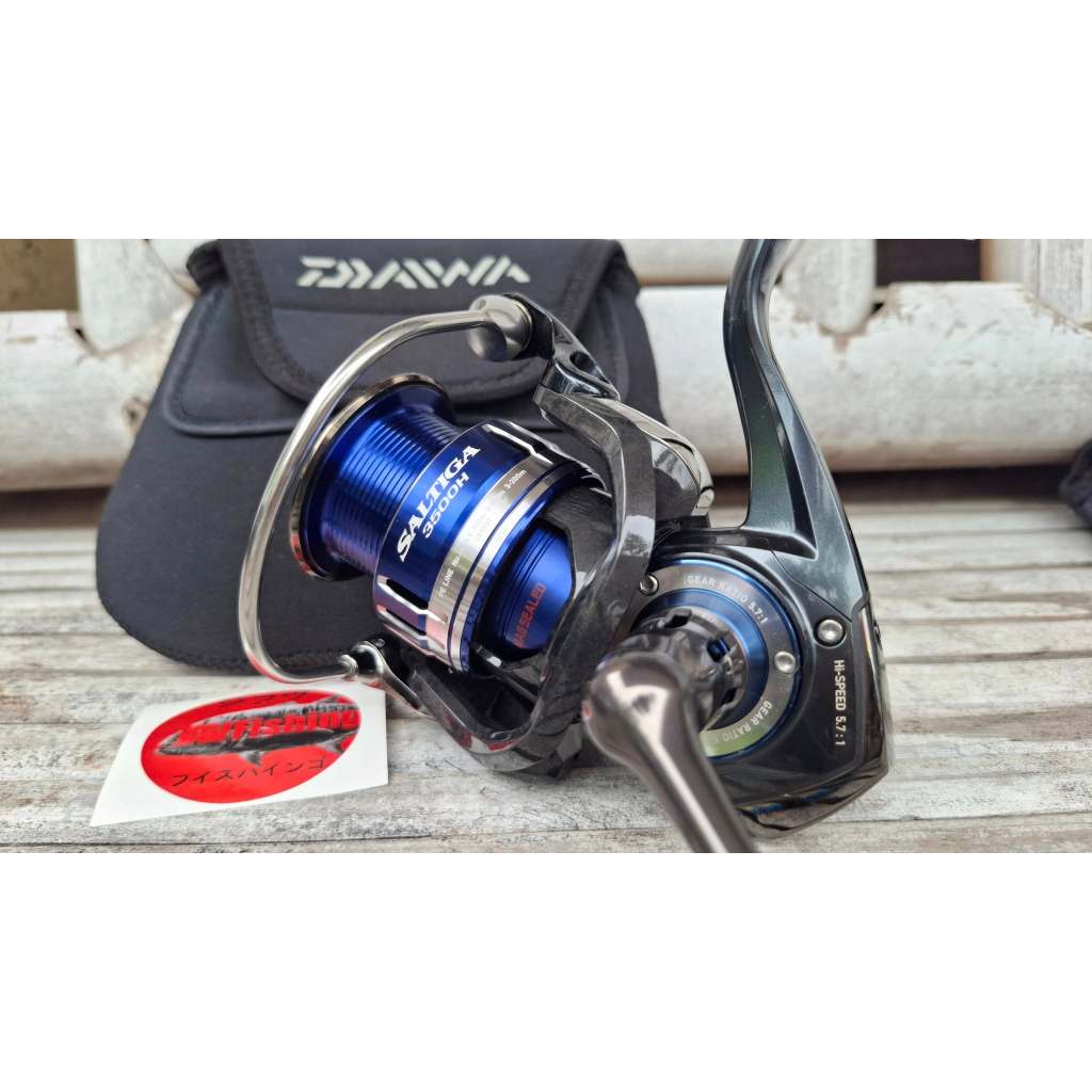 SECOND SPINNING REEL DAIWA 15 SALTIGA 3500H