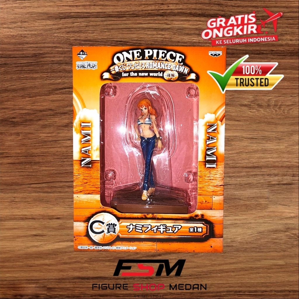 One Piece Figure Ichiban Kuji Nami Romance Dawn Prize C